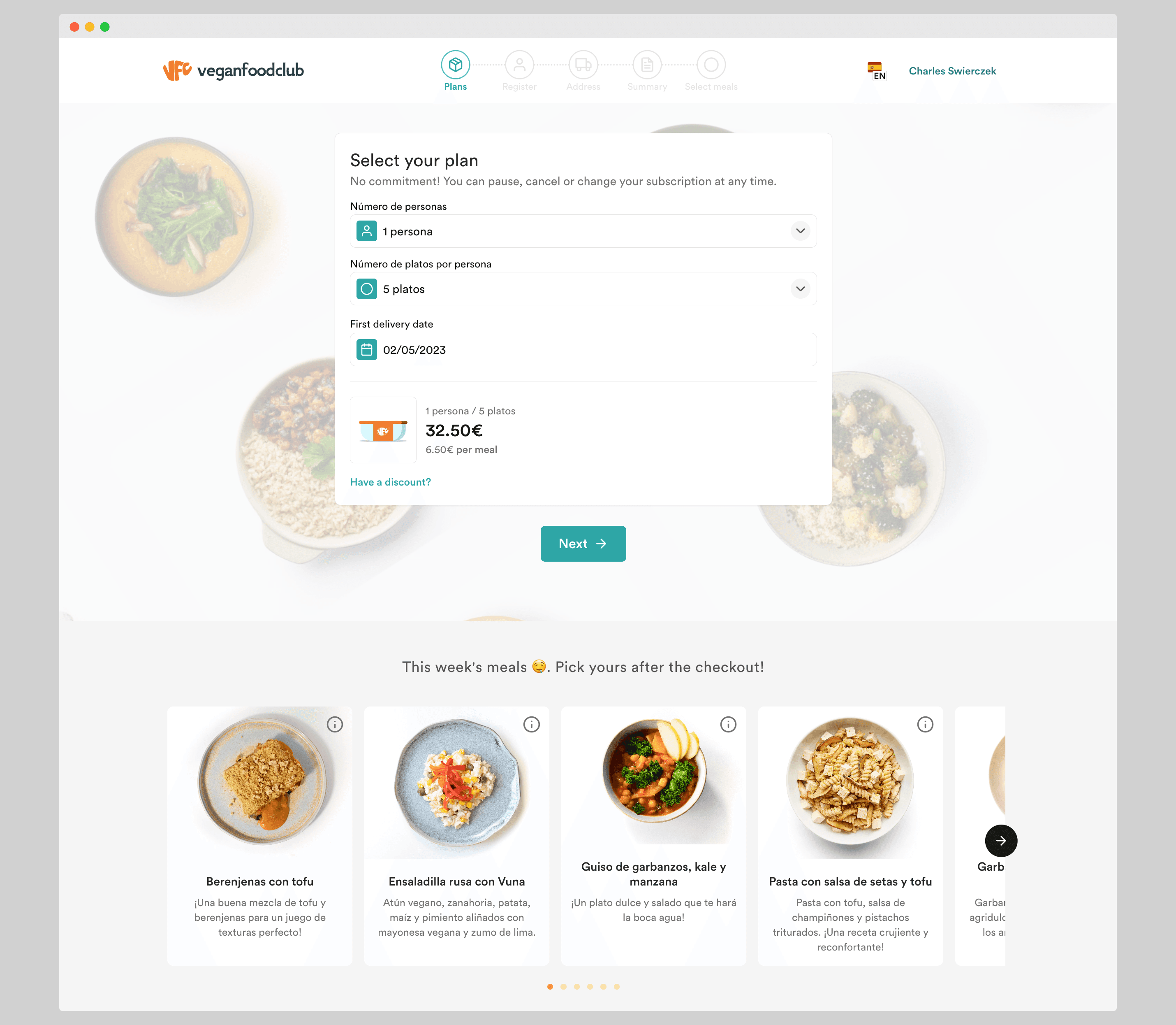Vegan Food Club — project image 2