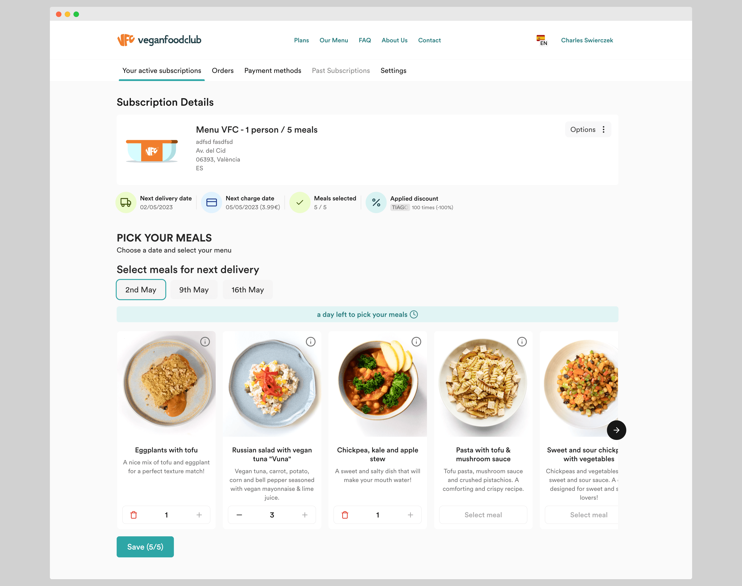 Vegan Food Club — project image 3